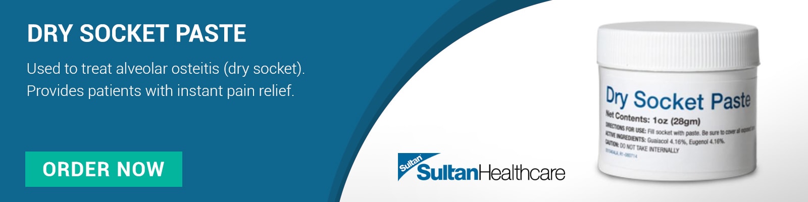 Shop Sultan Healthcare, Inc. Dry Socket Paste for Alveolar Osteitis