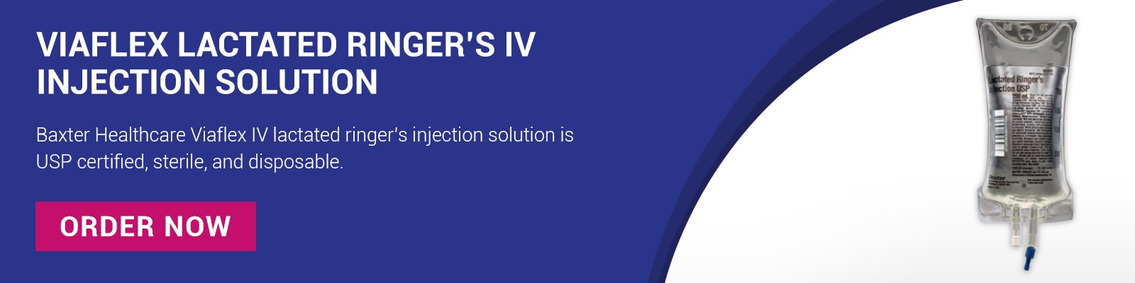 Baxter Healthcare Viaflex Lactated Ringers IV Injection Solution