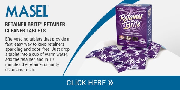 Masel® Retainer Brite® Retainer Cleaner Tablets