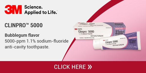 Shop 3M™ Clinpro™ 5000 anti-cavity toothpaste in bubblegum flavor