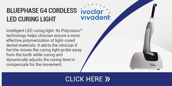 Bluephase G4 Cordless LED Curing Light - Ivoclar Vivadent