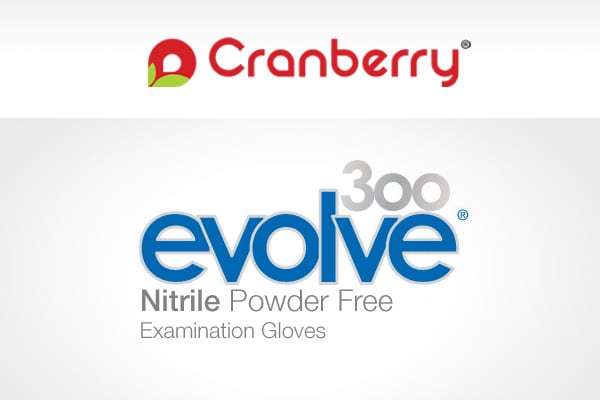 Cranberry Gloves: Evolve® 300 Nitrile