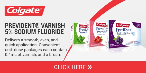 Colgate® PreviDent® Varnish 5% Sodium Fluoride