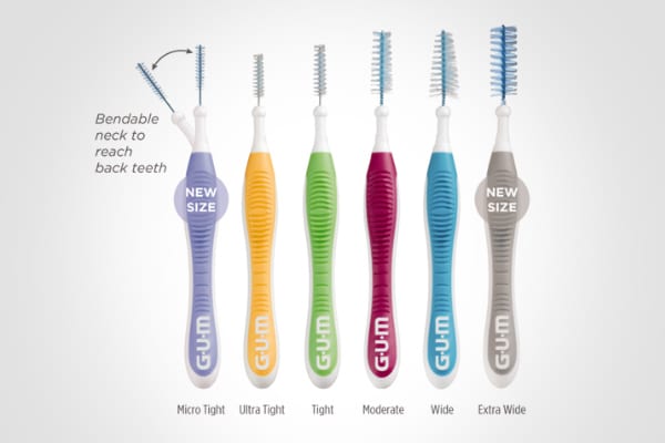 GUM® Proxabrush® Go-Betweens Interproximal Dental Brushes