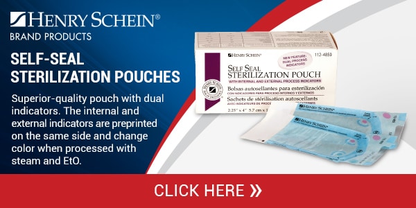 Henry Schein Brand Self-Seal Sterilization Pouches