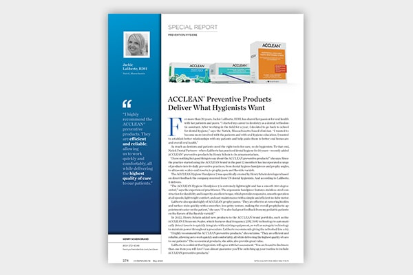 Compendium Special Report featuring ACCLEAN®