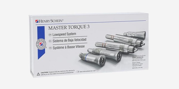 Master Torque 3 Low Speed Handpiece System