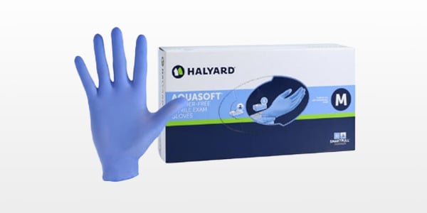 AQUASOFT* Nitrile Exam Gloves