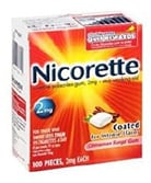 Nicorette Gum 2mg Cinnamon - Henry Schein Medical