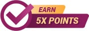 Earn 5X Points