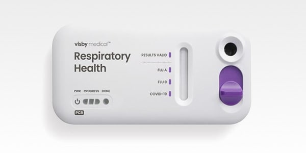 Dispositivo de examen rápido de PCR de salud respiratoria de Visby - Henry Schein Medical