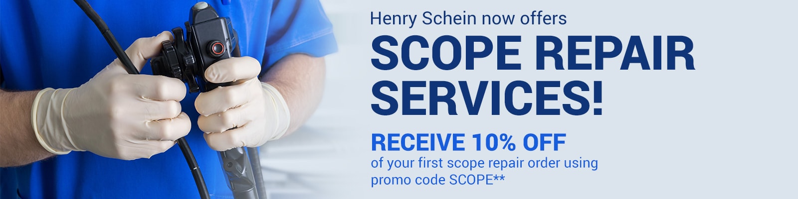 Servicios de reparación de endoscopios - Henry Schein